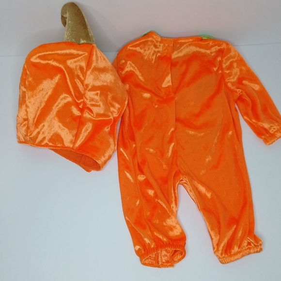 Cute As A Pumpkin 2 Piece Halloween Custom 0-6 months - Picture 4 of 9